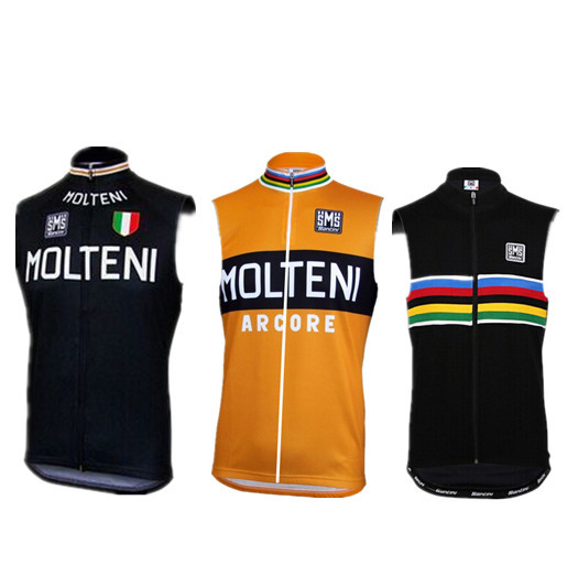 MOLTENI 2015  Ŭ   Ƿ  Retail (ι) ݹ   ⼺  Ciclismo/MOLTENI 2015 Pro Cycling Jersey Bicycle Clothing Vest Sleeveless (bib) S